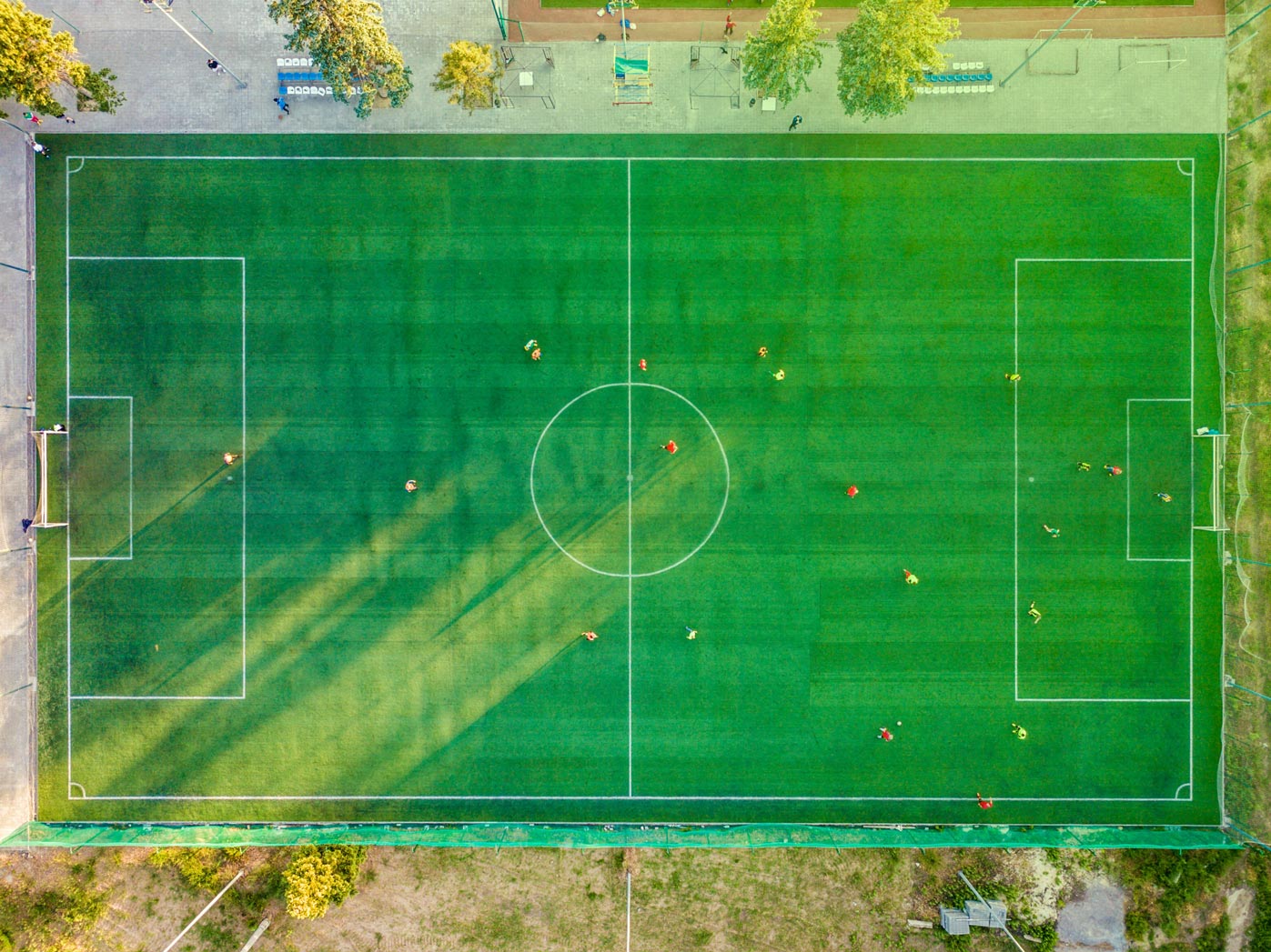 football pitch dimensions