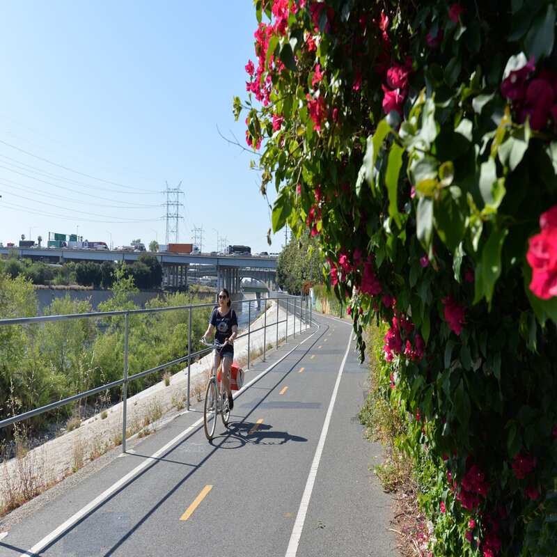 Bicycle Paths in Los Angeles