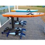 electric surfboard with battery