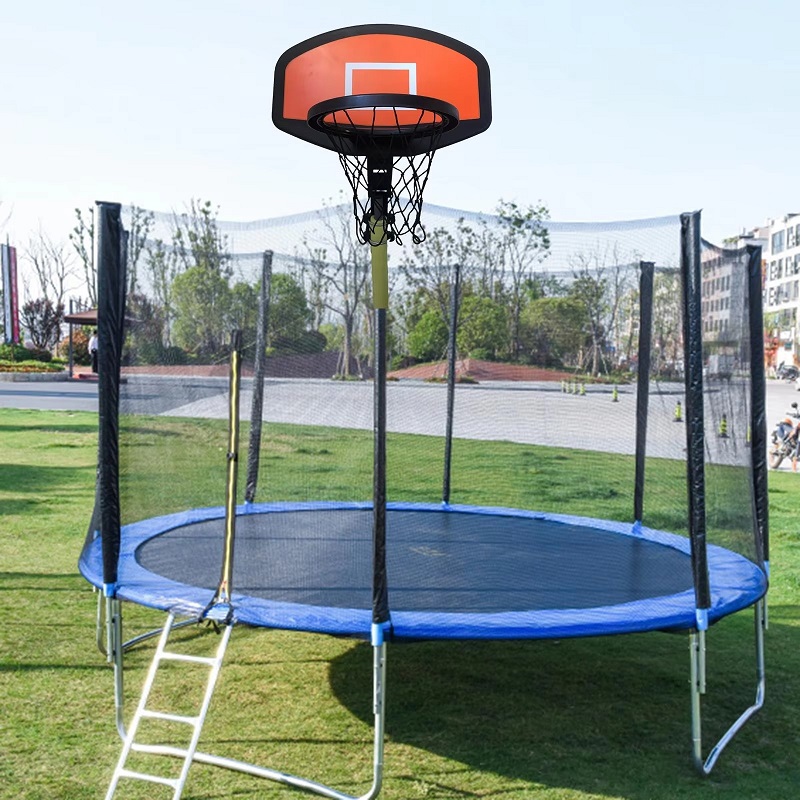 benefits of trampoline with hoop