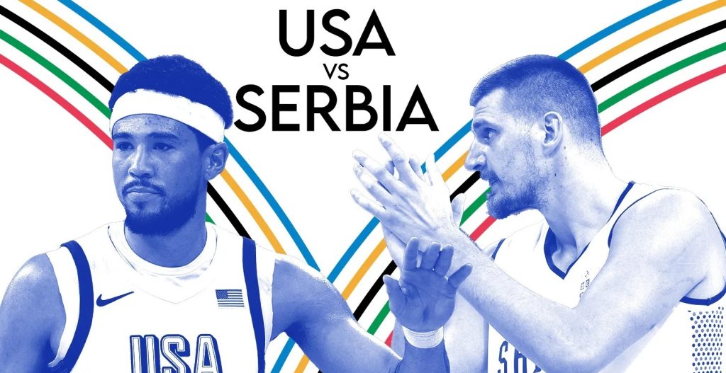 USA vs Serbia Basketball