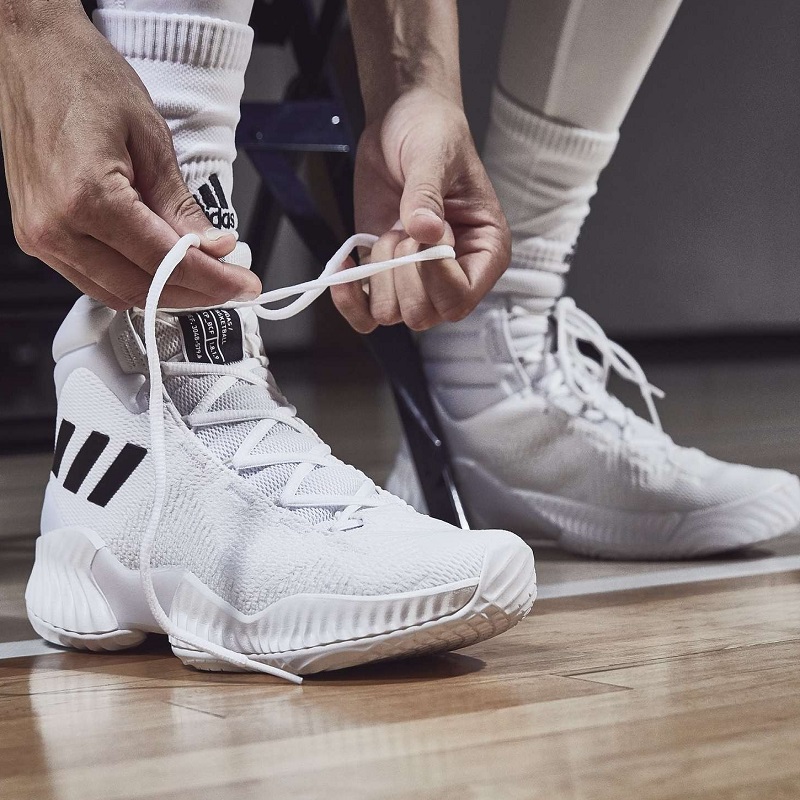 Adidas high top basketball shoes