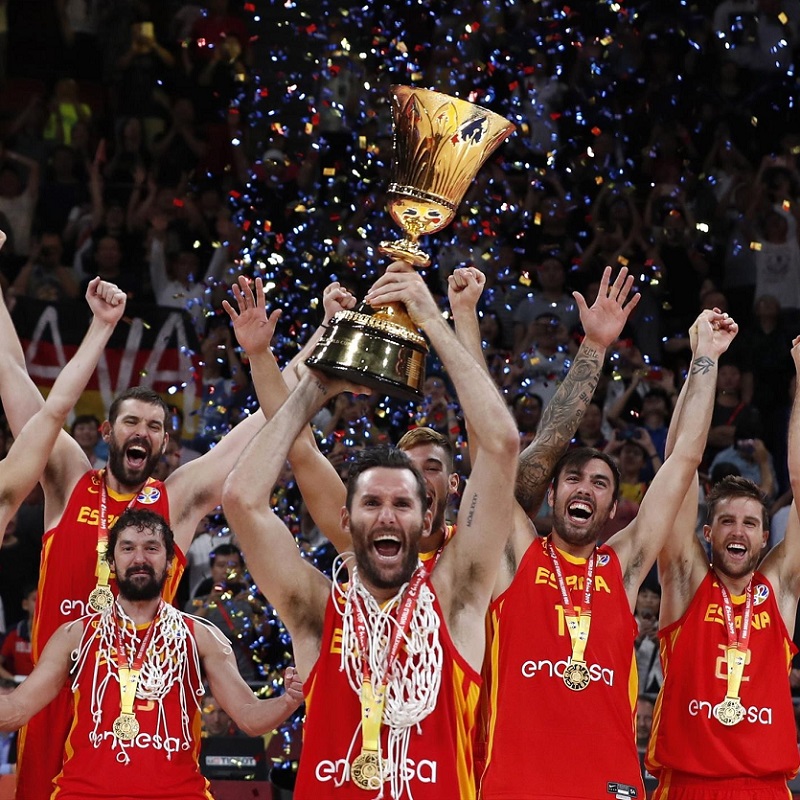 the winner spain basketball